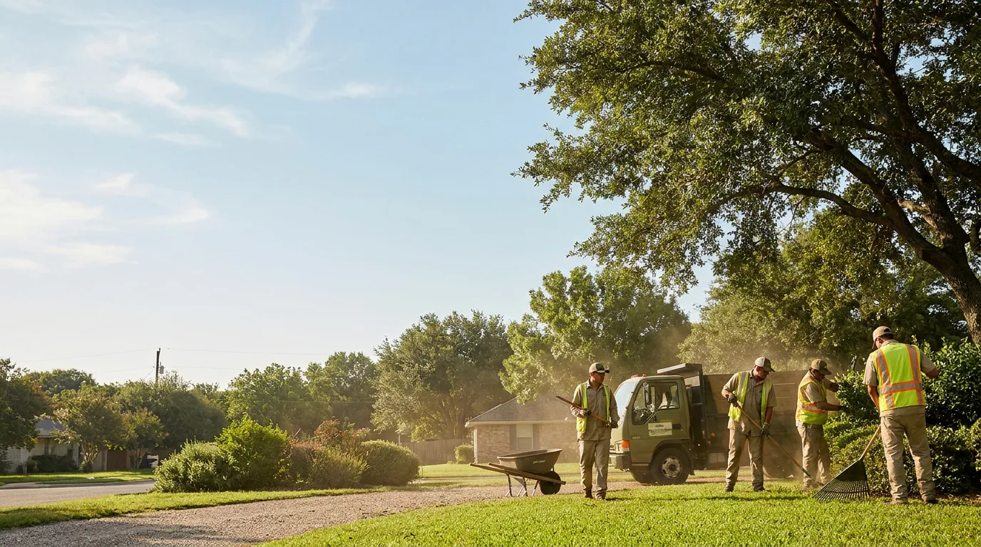Landscaping in Groesbeck, TX near me